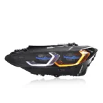 LED Dual-Color Switchable Daytime Running Lights for 2021-2023 BMW 4 Series G22 Headlight Assembly Conversion