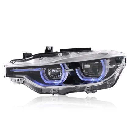 Compatible with 2013-2018 BMW 3 Series F30 Headlight Assembly Modification App Color LED Daytime Running Lights