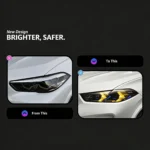BMW dual-color arrow LED