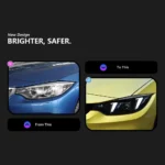 BMW 4 Series headlight