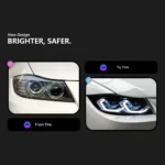 dual-beam spoon headlights