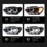 BMW F20 headlight