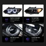 BMW E92 headlight