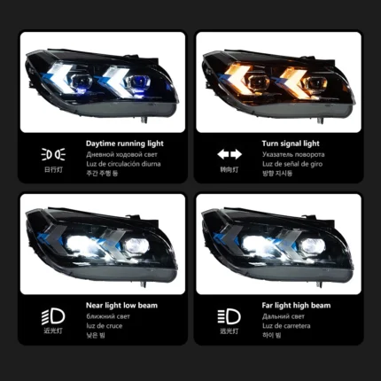 BMW X1 E84 LED headlight