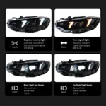 BMW 4 Series headlight