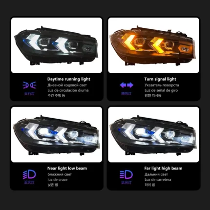 BMW X5 headlight