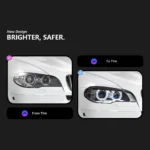 BMW X5 E70 headlight