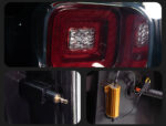 Range Rover L322 LED taillights 2002-2012 signal taillights, reverse brake, Drl car parts, car lights - red, left + right - Image 4