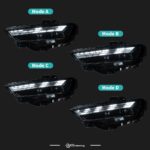 Automotive Parts Matrix Headlights for Audi A6L C7 2012-2018 New Upgraded A6 LED Lens Headlights, Plug and Play - Left + Right, 16-18 - Image 8