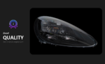 LED headlights for Porsche Cayenne 958 and 958.1 (2011-2018 models), upgraded headlight assembly for 2023 models (DRL). - Image 7
