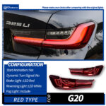 Quality guaranteed new DRL and turn signal headlight assembly, suitable for 2019-2022 BMW X5 (G05) modification, with LED laser lens - cool white, right side. - Image 8