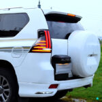 One set of smoke-colored LED taillights suitable for Toyota 4Runner 2010-2022 rear light assemblies. - Image 3