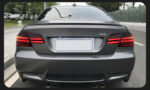 DBH 12V LED taillights for 3 Series F30/F35 - Clear rear LED lights with sequential turn signals and brake lights. - Image 4