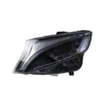 This headlight upgrade is suitable for 2010-2015 Mercedes-Benz E-Class W212 models, replacing older models with newer ones, and includes LED daytime running lights. It also applies to 2010-2013 xenon headlight models, converting older models to newer ones. - Image 5