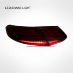 Suitable for 2007-2014 C-Class W204 taillight assembly retrofit with LED daytime running lights, brake lights, and turn signals. 55W OLIVER - Suitable for C-Class W204 LED taillights - single side, red. - Image 4