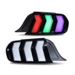 Upgrade LED DRL sequential turn signals and Bi-LED projector for 2015-2018 Ford Focus headlight assemblies - Plug and play for standard users. - Image 2