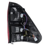 Plum blossom-shaped LED headlights for the 2024 Toyota LC76, high-configuration DRL sequential turn signals, and plug-and-play Bi-LED projector. - Image 3