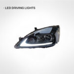 Lamborghini-style LED projector daytime running lights for 2016-2017 Honda Accord 9.5 model headlight assembly modification - Lamborghini style - Image 2