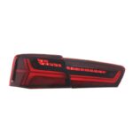 DBH New Clear Lens Audi Q7 2007-2016 Dynamic Signal Animated Taillights and Brake Lights 12V Automotive Accessories - Left + Right, 10-15 - Image 3