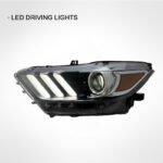 LED headlight assembly for 2023 Ford Everest Ranger T9, LED DRL turn signals, DRL headlights, car headlights - white. - Image 2