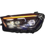 Suitable for Mercedes-Benz S-Class W222 2014-2017 LED headlight assemblies, new headlights, automotive LED lights, DRL turn signals. - 14-17 models require replacement of the LED strip; correct method. - Image 3