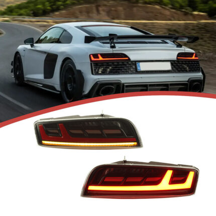 LED taillight upgrade kit for Audi A6, A6L, and C7 models (2012-2015), used to upgrade older models to the new specifications - taillight assembly, red.