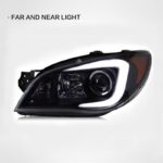 LCI RGB LED Headlight Assembly Retrofit Kit for BMW 3 Series E90/E91 2005-2012 - Blue, 2009-2012 - Image 2