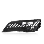 The new LED headlights and daytime running lights are suitable for retrofitting the headlight assemblies of 2012-2016 Audi A5 and S5 models, and include a water flow steering upgrade function. - Image 3