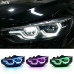 BMW 4 Series M4 M3 F32 F36 F80 F82 RGB LED Daytime Running Light Assembly Upgrade - New Car Parts - 7-Cool, Correct