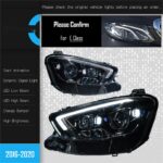 Maybach-style LED projection headlight assembly (with DRL) for 2016-2020 Mercedes-Benz E-Class W213 - 2021-2020 - Image 7