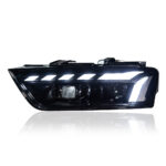 Suitable for 2013-2020 Audi A3 models. Equipped with 25th generation LED taillights for smooth turn signal illumination. High brightness. - Original LED taillights for 2017-2020 models. - Image 2
