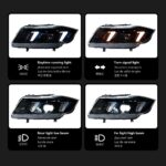 Factory direct sales of LED taillights suitable for 2007-2013 BMW X5 E70 LED taillights, G05 design turn signals - cool white, right side. - Image 3
