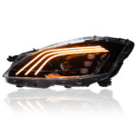 Suitable for 2013-2019 W447, LED projection headlight assembly with DRL dynamic turn signals, automotive replacement parts - natural white.