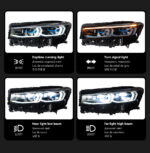 BMW X3 G01 G08 X3M F97 2018-2021 New Upgraded Car LCI Style LED Taillight System - Red, Left - Image 3