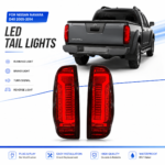 Headlight assembly for Nissan 370Z and Z34 models (2009-2021), RGB 7-color DRL sequential turn signals, Bi-LED projector 72W 8000LM.