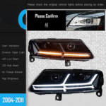 Compatible with 2013-2018 Audi Q3 RS LED projector headlight assemblies, featuring activated dynamic sequential turn signals - 2016-2018 - Image 8