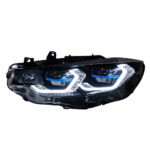 High-quality car headlights suitable for 2019 and 2024 BMW 3 Series, G20, and G28 original adaptive laser headlights with LED light upgrade laser - 20-22 - Image 2