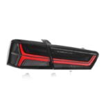 DBH New Clear Lens Audi Q7 2007-2016 Dynamic Signal Animated Taillights and Brake Lights 12V Automotive Accessories - Left + Right, 10-15 - Image 2