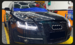 Compatible with 2013-2018 Audi Q3 RS LED projector headlight assemblies, featuring activated dynamic sequential turn signals - 2016-2018 - Image 4