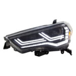 17-18 LED Headlights for Toyota Prado LC200 Land Cruiser with Dynamic Direction Lighting - New LED Indicator Lights - Black, Left + Right - Image 4