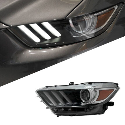 LED headlight assembly for 2023 Ford Everest Ranger T9, LED DRL turn signals, DRL headlights, car headlights - white.