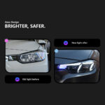 LED headlights for BMW F34 3 Series GT 2013-2020 models, F34 DRL turn signals, high beams, angel eyes - tool accessories - white - Image 2