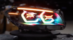 Compatible with BMW 4 Series F32, F33, F36, F82, and F83 models. Features dual-color LED laser lens headlights; customization available. - Original 10-pin connector. - Image 3