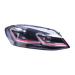 LED headlight assembly for Volkswagen Passat B7 2011-2016 models, DRL concealed design LED headlights, car styling - single unit. - Image 5