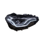 LED dual-color variable gold angel eye headlight assembly, suitable for BMW 3 Series E90 M5 style lightning headlights - original xenon headlights - Image 2