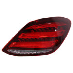 The all-new 2013-2019 Mercedes-Benz GLA W177 has been upgraded from the base model to the high-end model with red LED butterfly taillights - Red, Butterfly Full LED Taillight Assembly (Single Side).