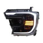 LED headlight assembly for Ford Mondeo 2017-2021 models, LED projection lens, sequential turn signals - not daytime running lights, left-hand drive, 55 watts. - Image 5