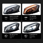 Upgrade your 2016-2020 Mercedes-Benz E-Class W213 taillights to S-Class LED taillights (with sequential turn signals) - Red - Image 3