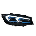 LED taillights with G05-style turn signals, suitable for BMW X5 E70 2007-2013 - Natural White