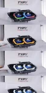 Suitable for headlight assemblies of 2006-2012 BMW M3 E92 models. Compatible with LED lenses, xenon headlights, turn signals, and hazard lights. - Vehicles equipped with automatic adjustment function. - Image 3